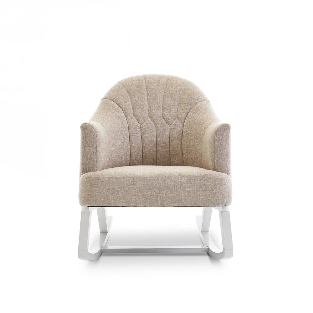 View Round Back Rocking Chair Oatmeal information