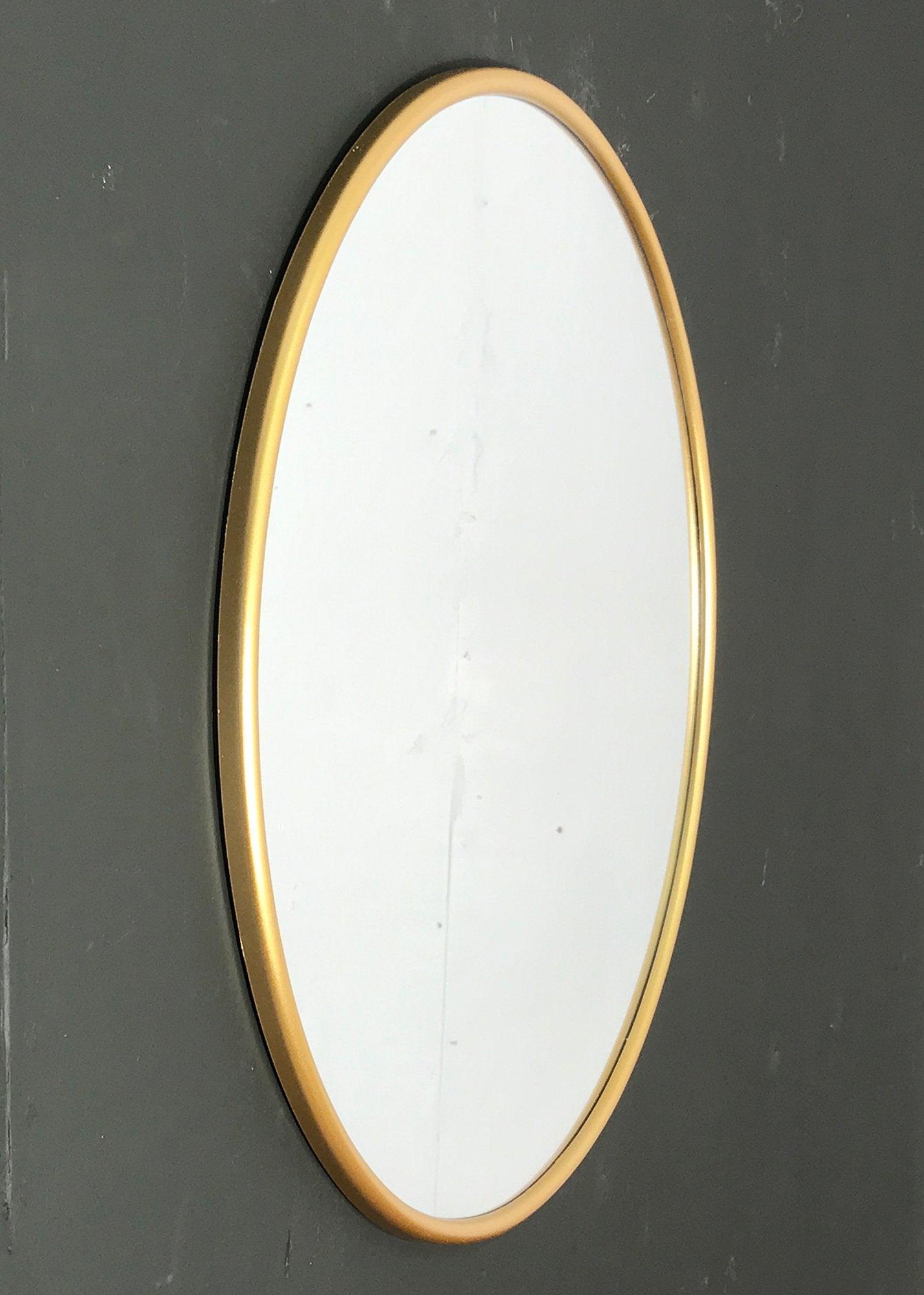 View Round Gold Mirror information