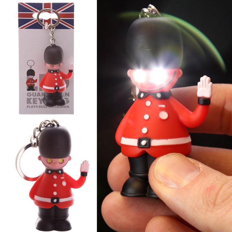 View Rule Britannia Light and Sound Guardsman Keyring information