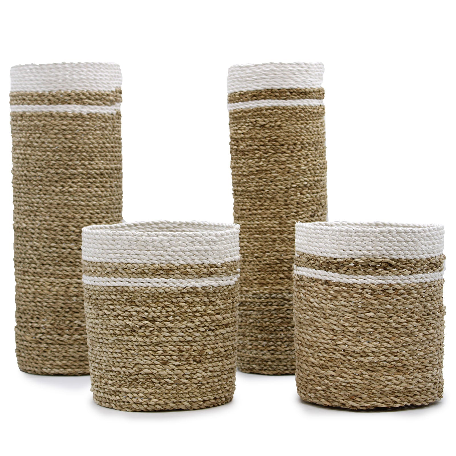 View Seagrass Set 2 Vase 2 Bins information