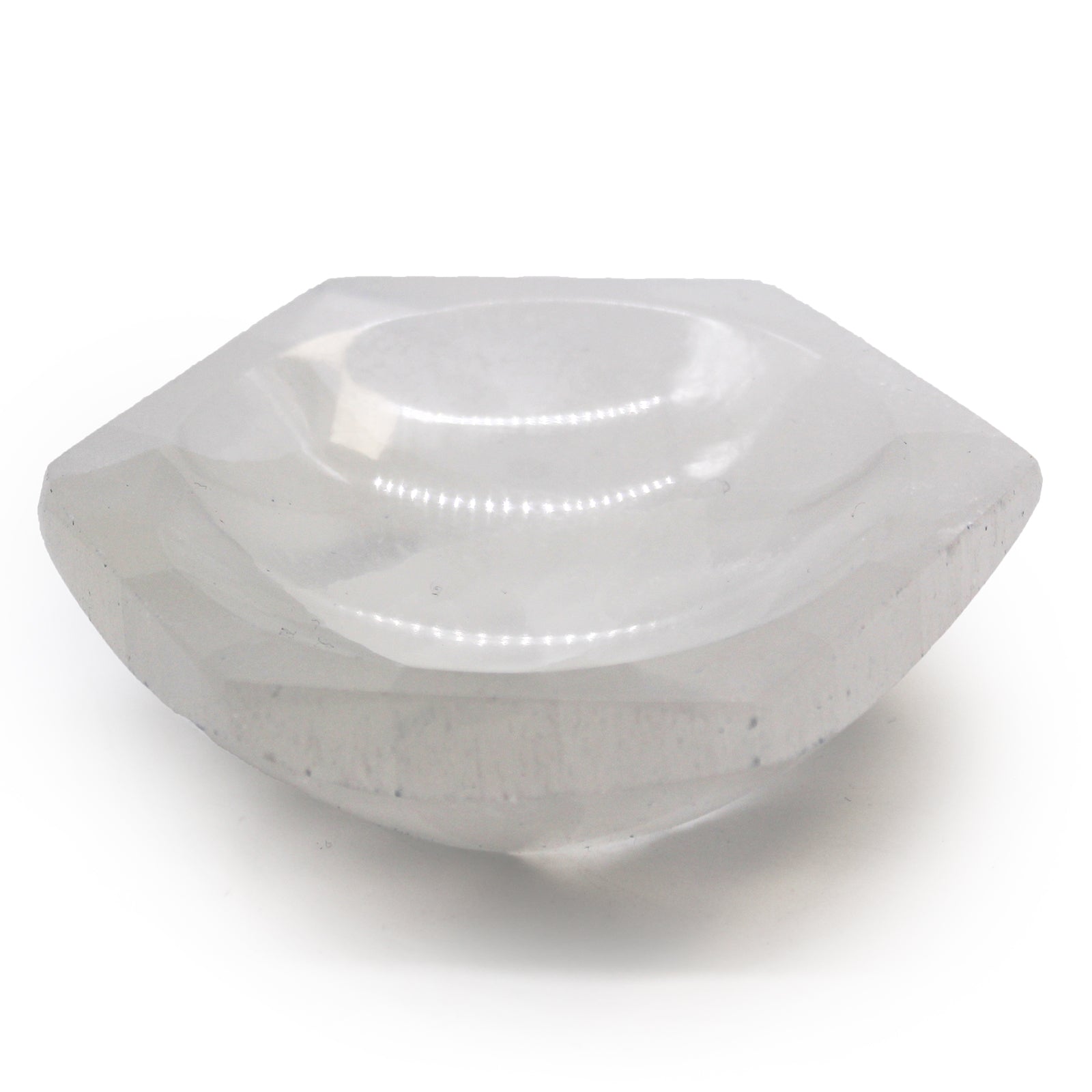 View Selenite Hex Bowl 10cm information