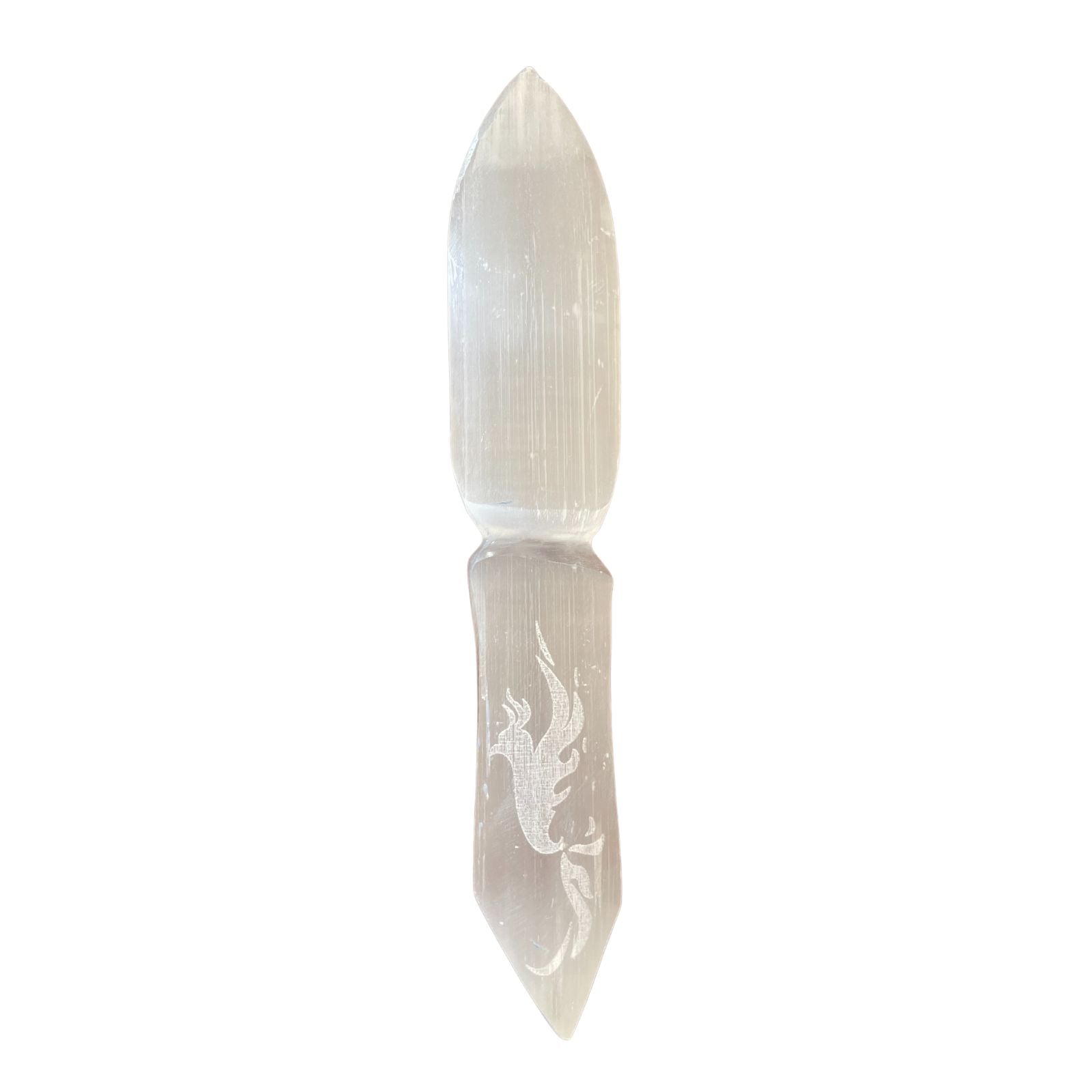 View Selenite Ritual Knife Letting go of the past information