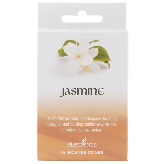 View Set of 12 Packets of Elements Jasmine Incense Cones information