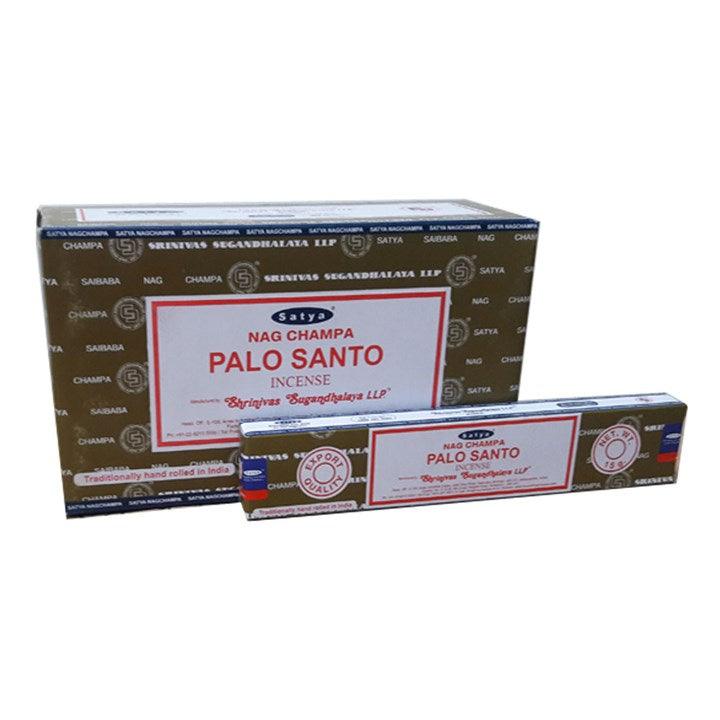 View Set of 12 Packets of Palo Santo Incense Sticks by Satya information