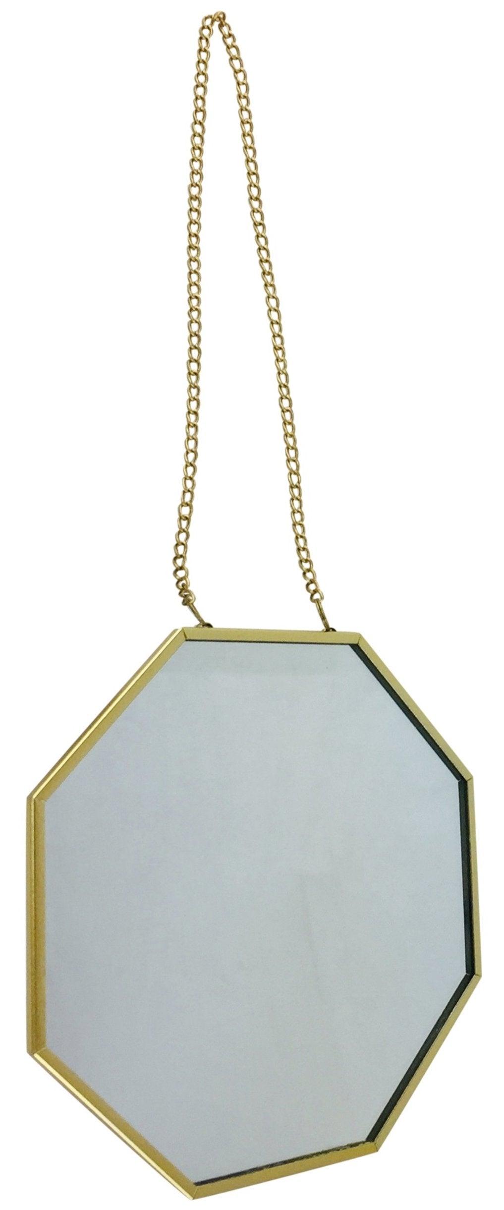 View Set of 3 Hanging Geometric Mirrors information