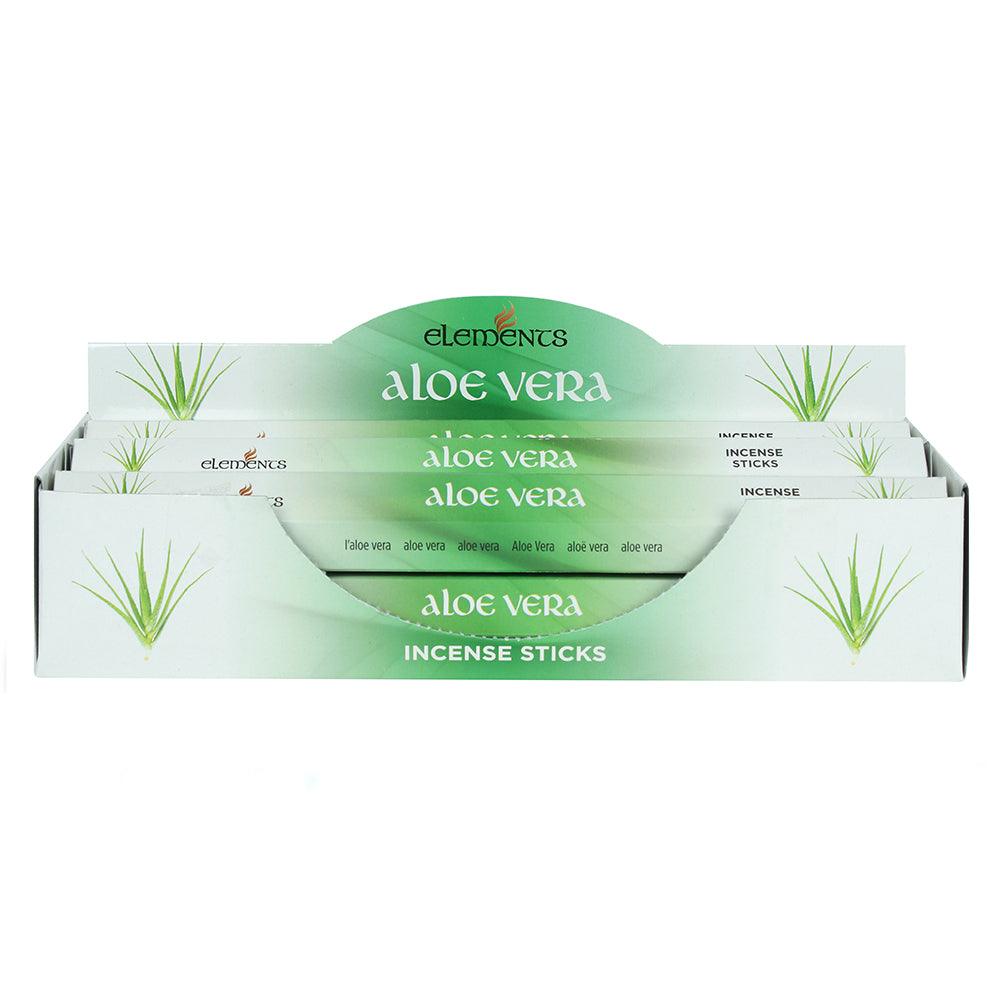 View Set of 6 Packets of Elements Aloe Vera Incense Sticks information