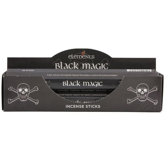 View Set of 6 Packets of Elements Black Magic Incense Sticks information