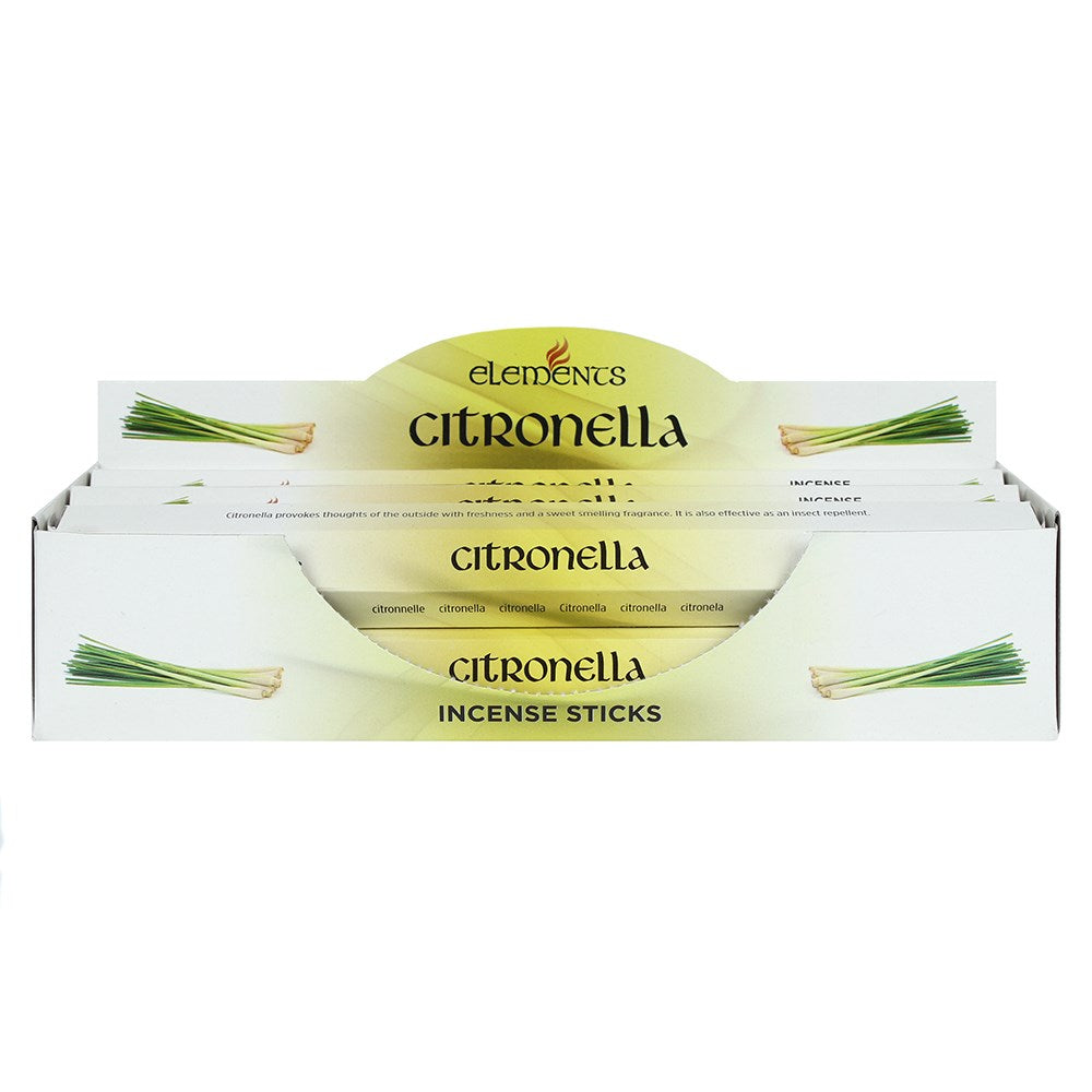 View Set of 6 Packets of Elements Citronella Incense Sticks information