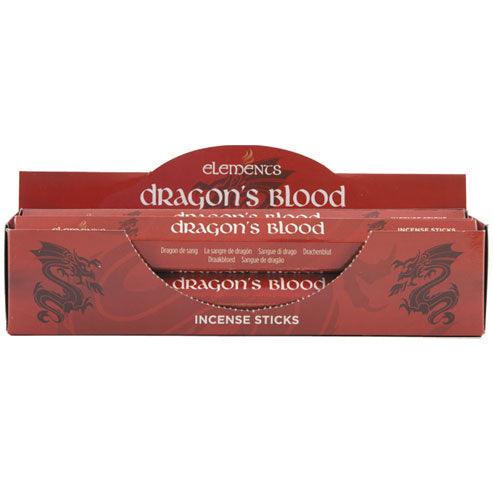 View Set of 6 Packets of Elements Dragons Blood Incense Sticks information