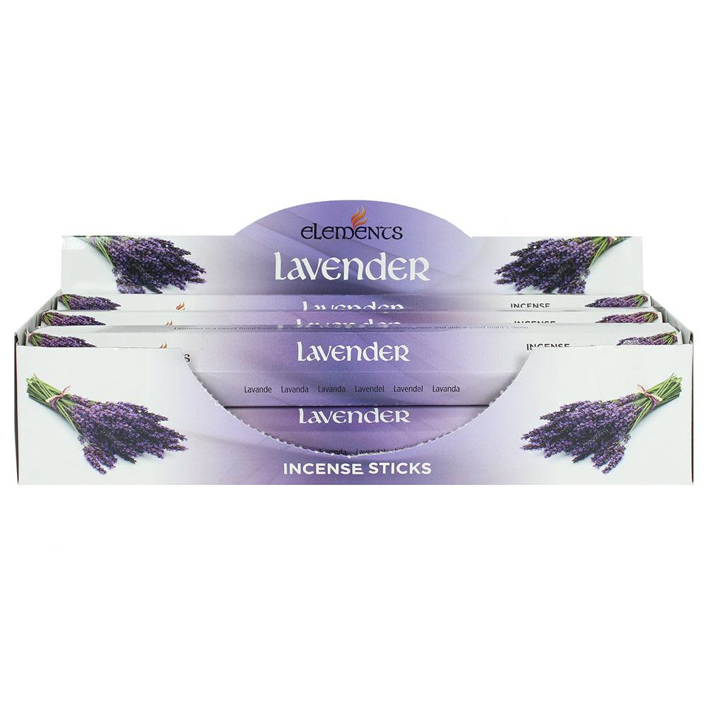 View Set of 6 Packets of Elements Lavender Incense Sticks information