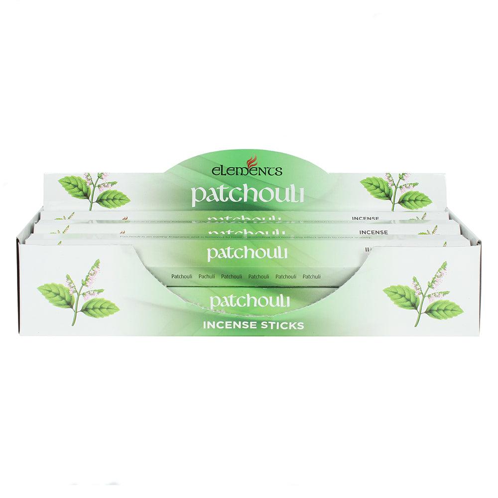View Set of 6 Packets of Elements Patchouli Incense Sticks information