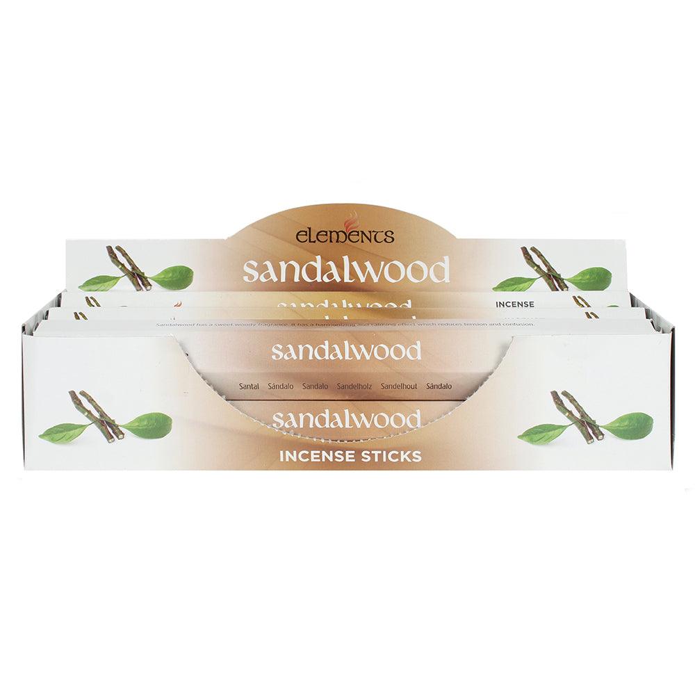 View Set of 6 Packets of Elements Sandalwood Incense Sticks information