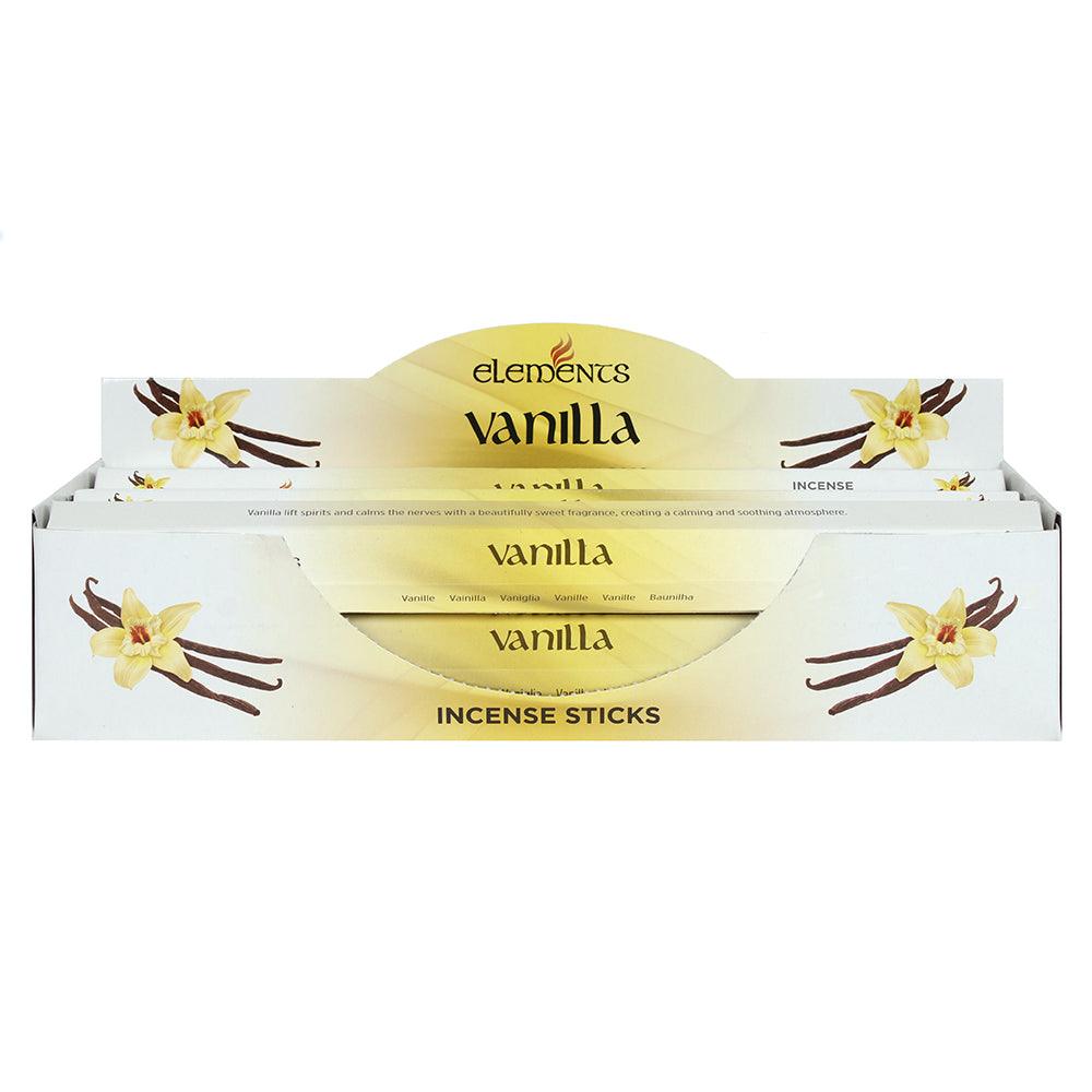 View Set of 6 Packets of Elements Vanilla Incense Sticks information
