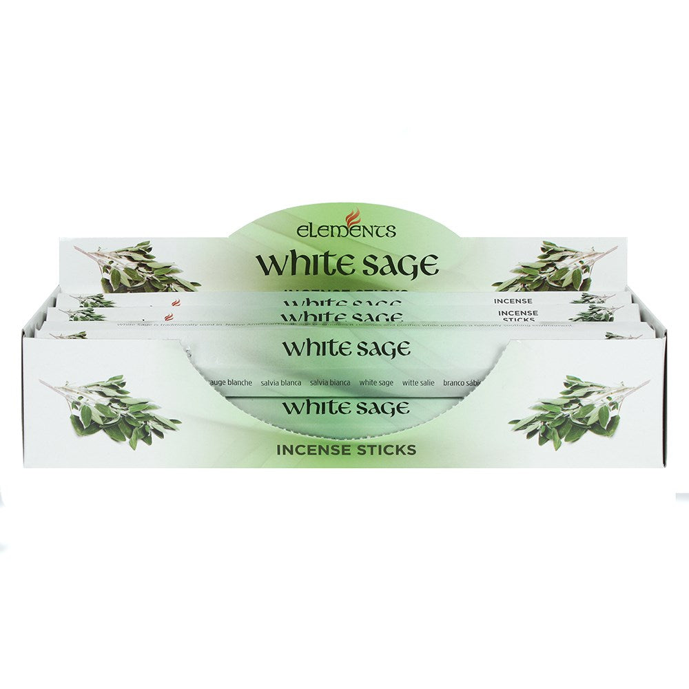 View Set of 6 Packets of Elements White Sage Incense Sticks information