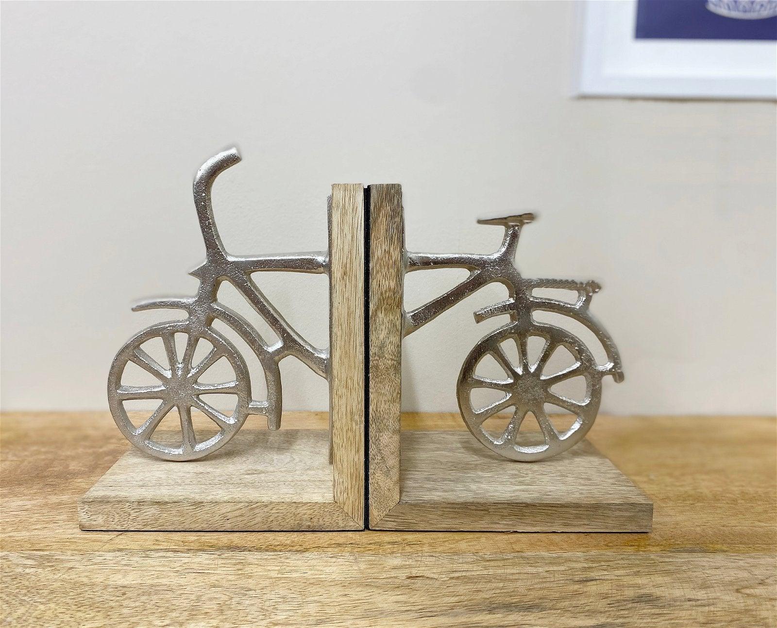 View Set of Two Bicycle Bookends information