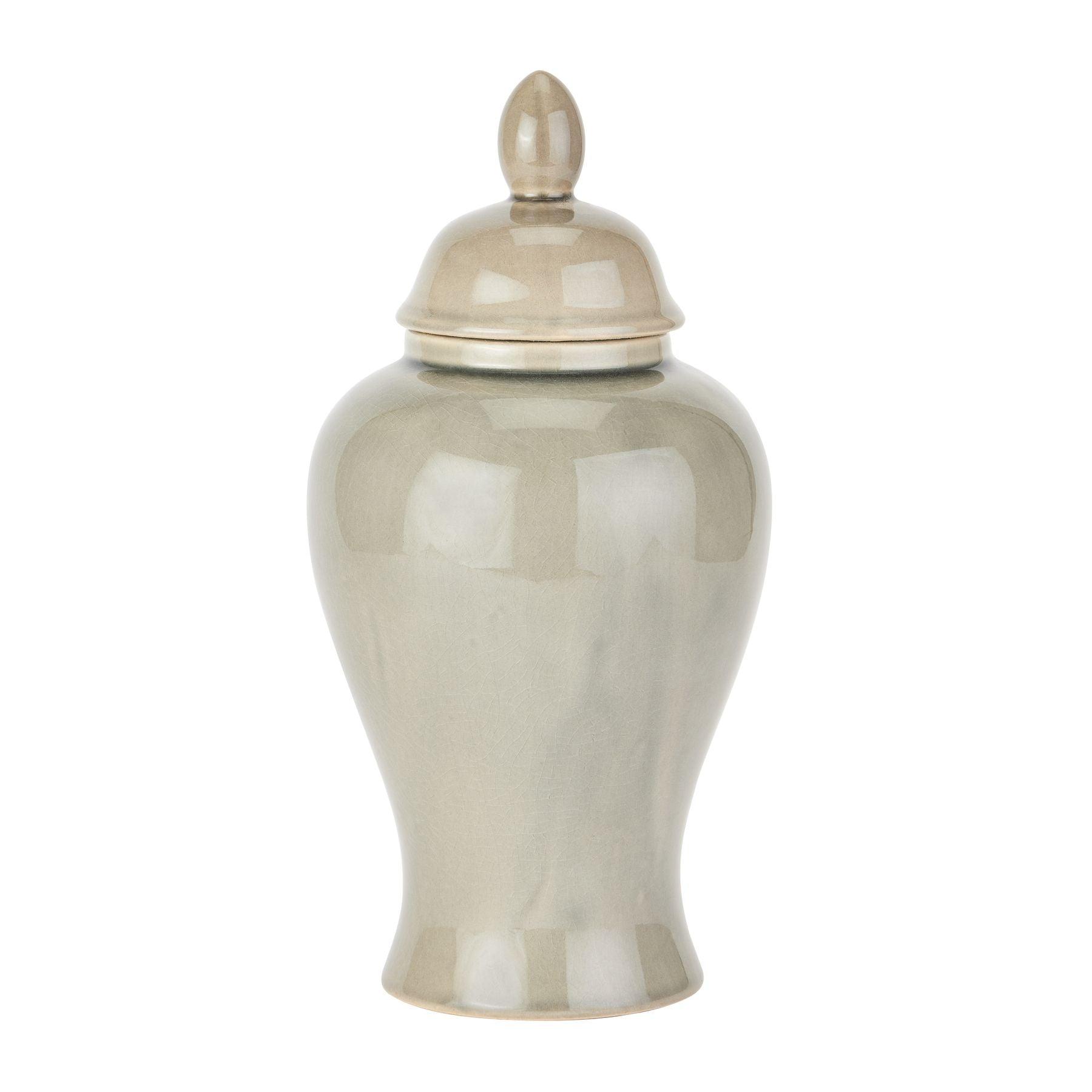 View Seville Collection Grey Ginger Jar information