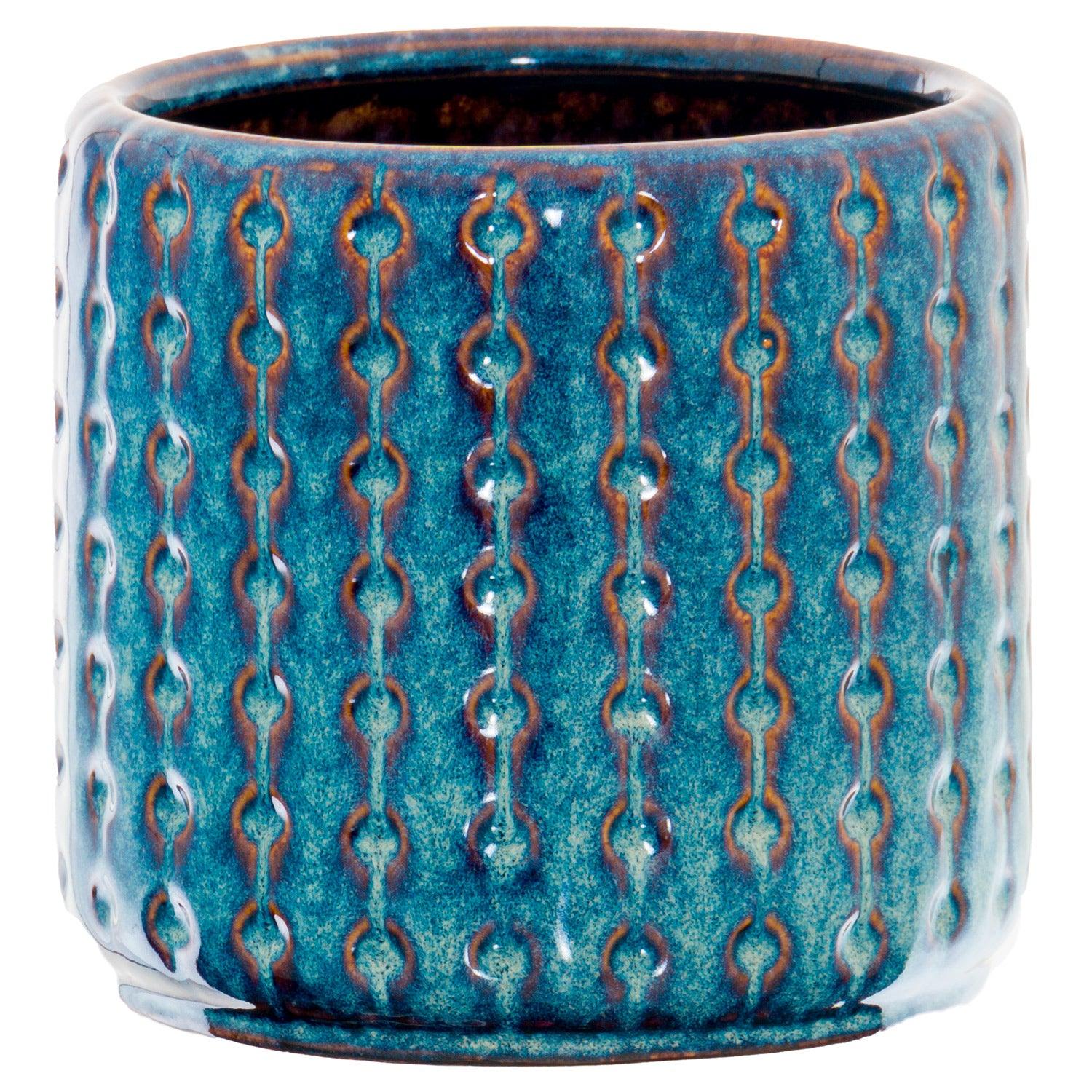 View Seville Collection Indigo Planter information