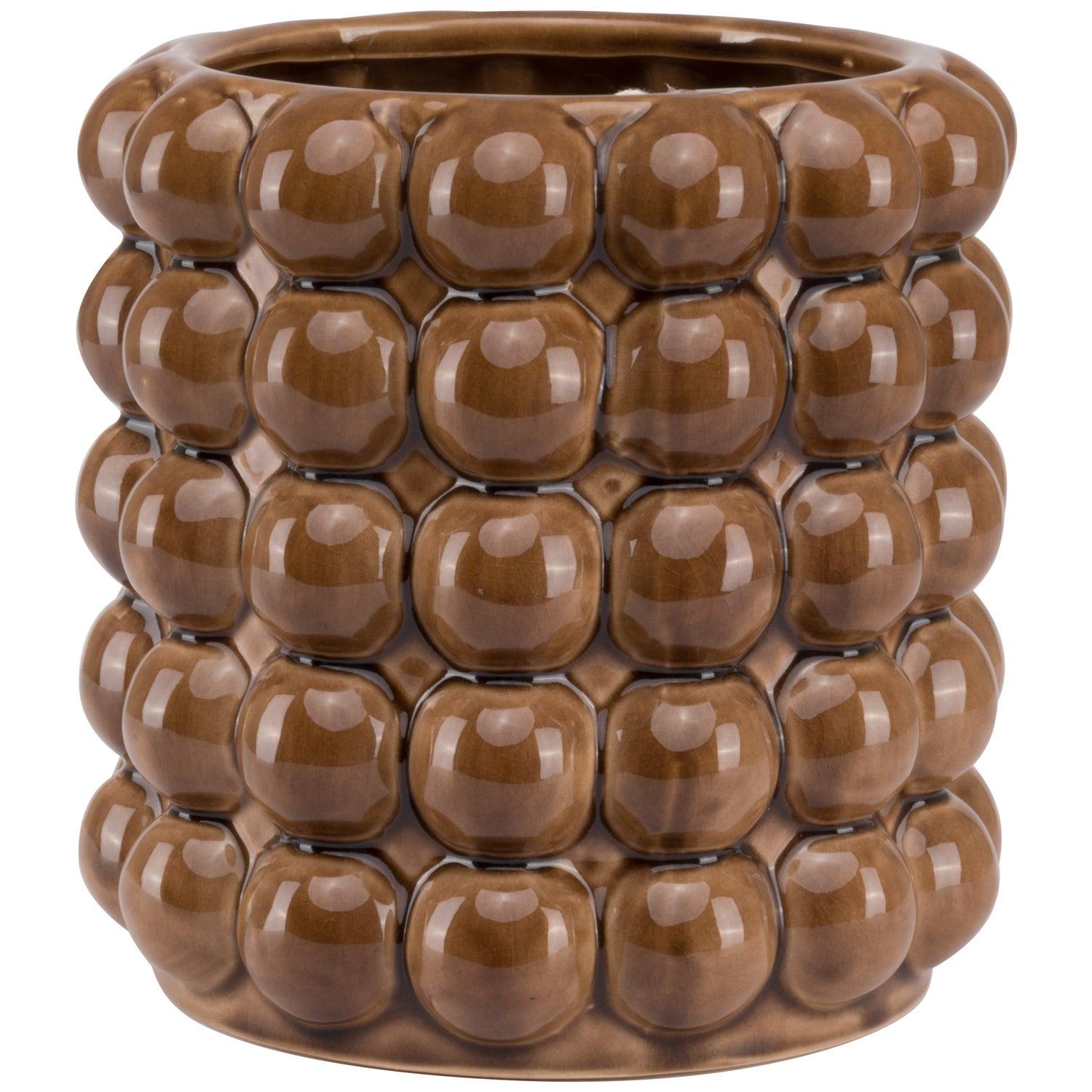 View Seville Collection Large Caramel Bubble Planter information