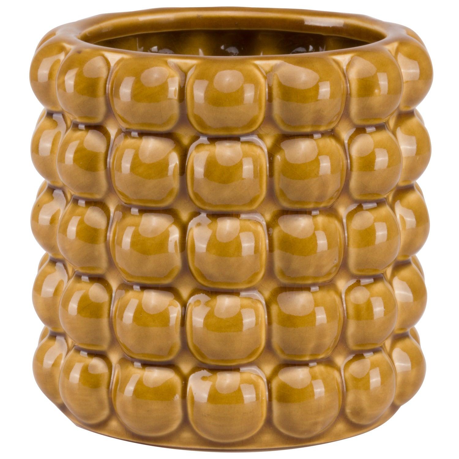View Seville Collection Ochre Bubble Planter information