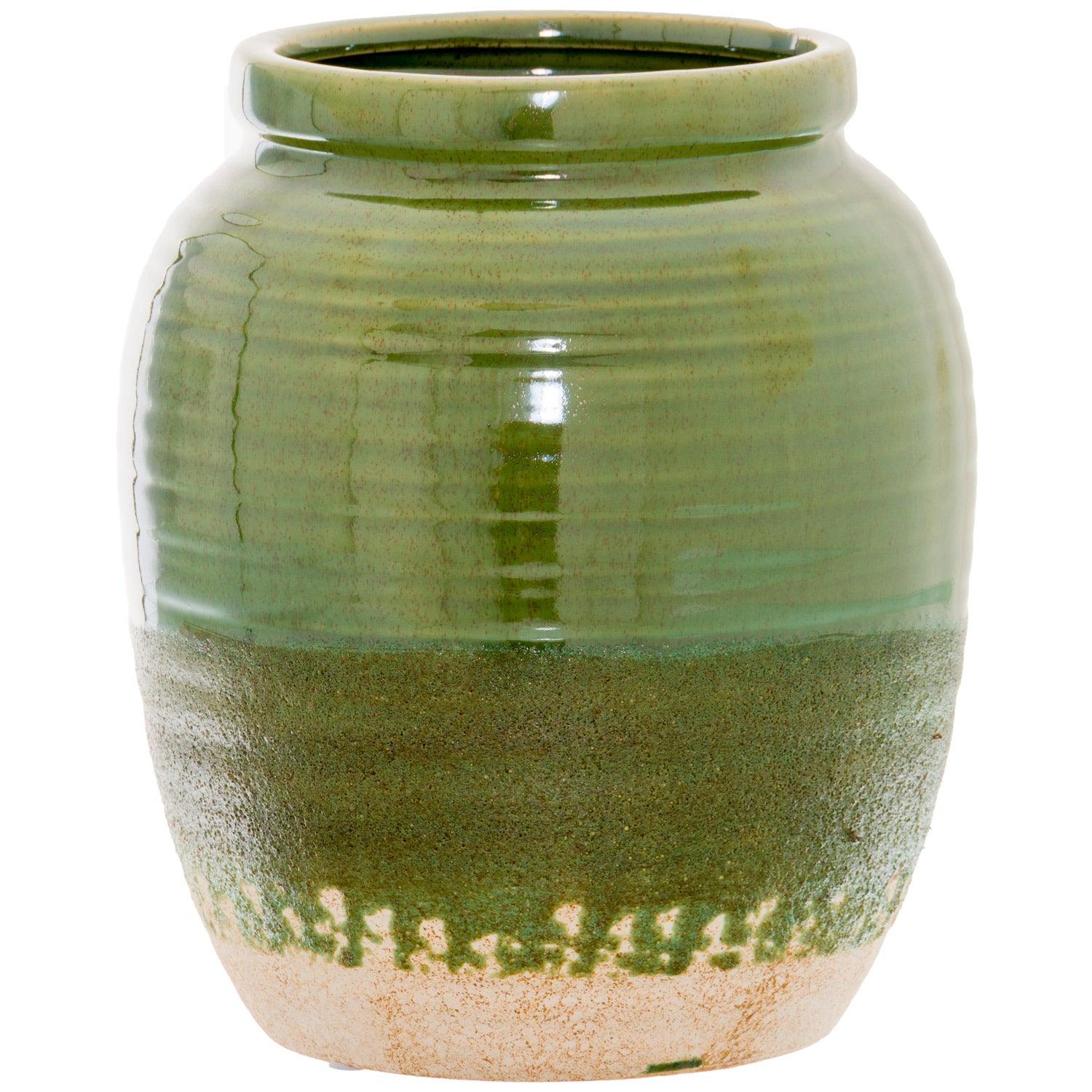 View Seville Collection Olive Bulbous Vase information