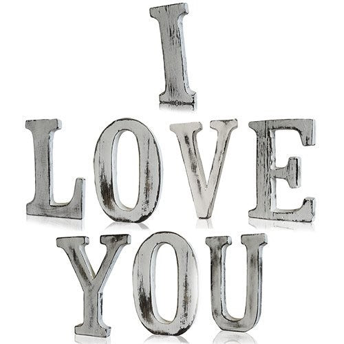 View Shabby Chic Letters I LOVE YOU 8 information