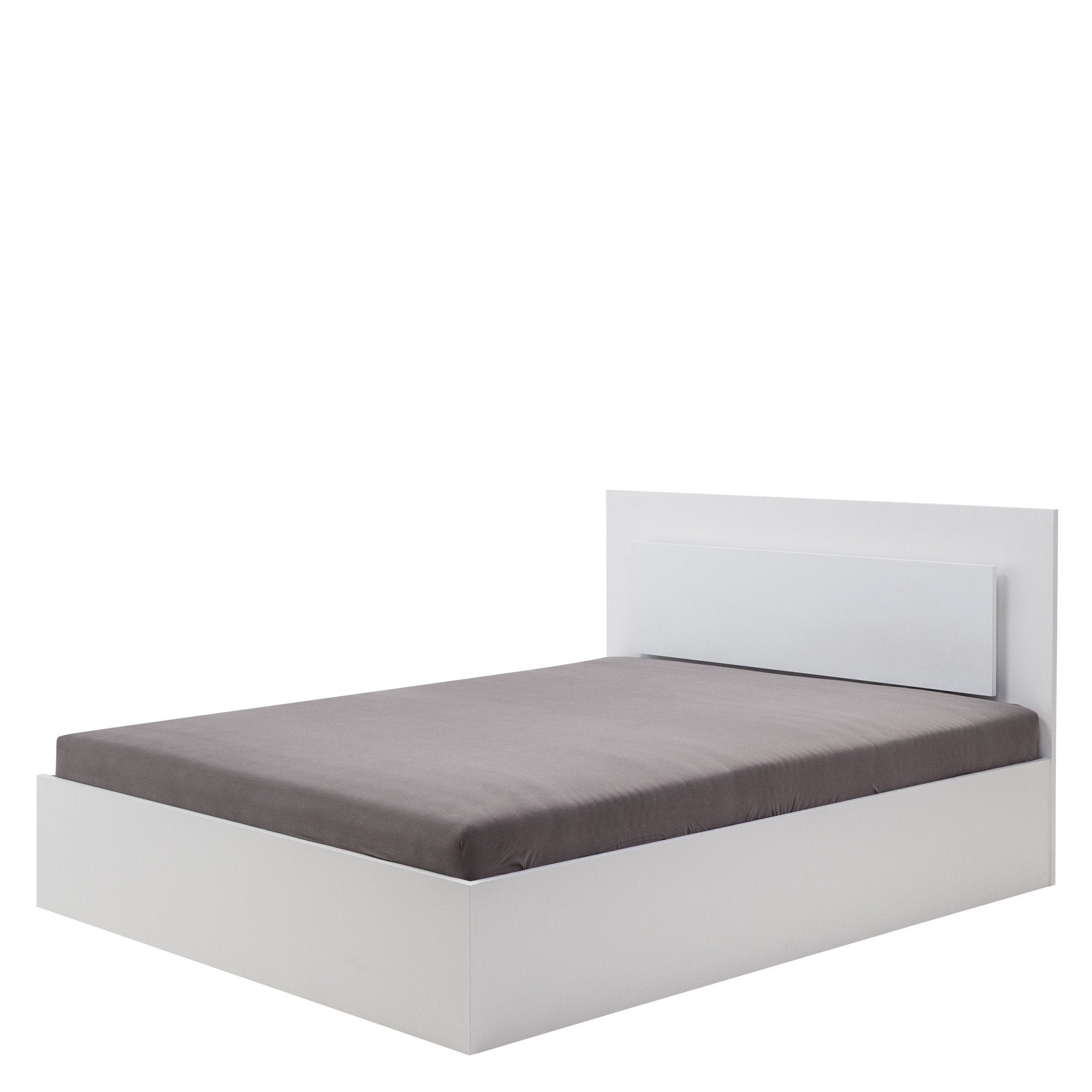 View Siena Bed with LED White Gloss 180 x 200cm No information