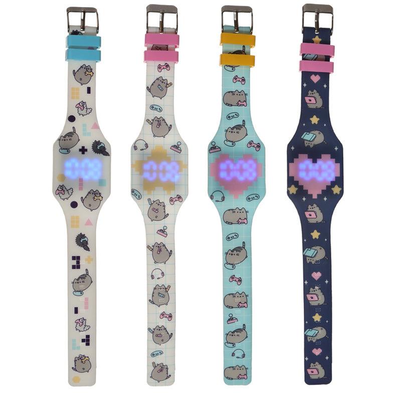 View Silicone Digital Watch Pusheen the Cat information