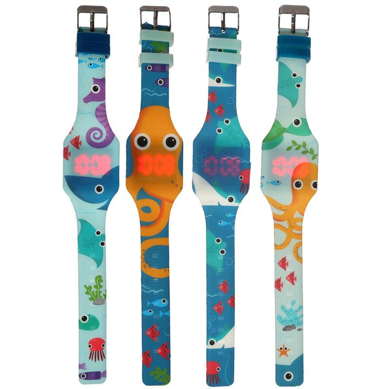 View Silicone Digital Watch Splosh Sealife information