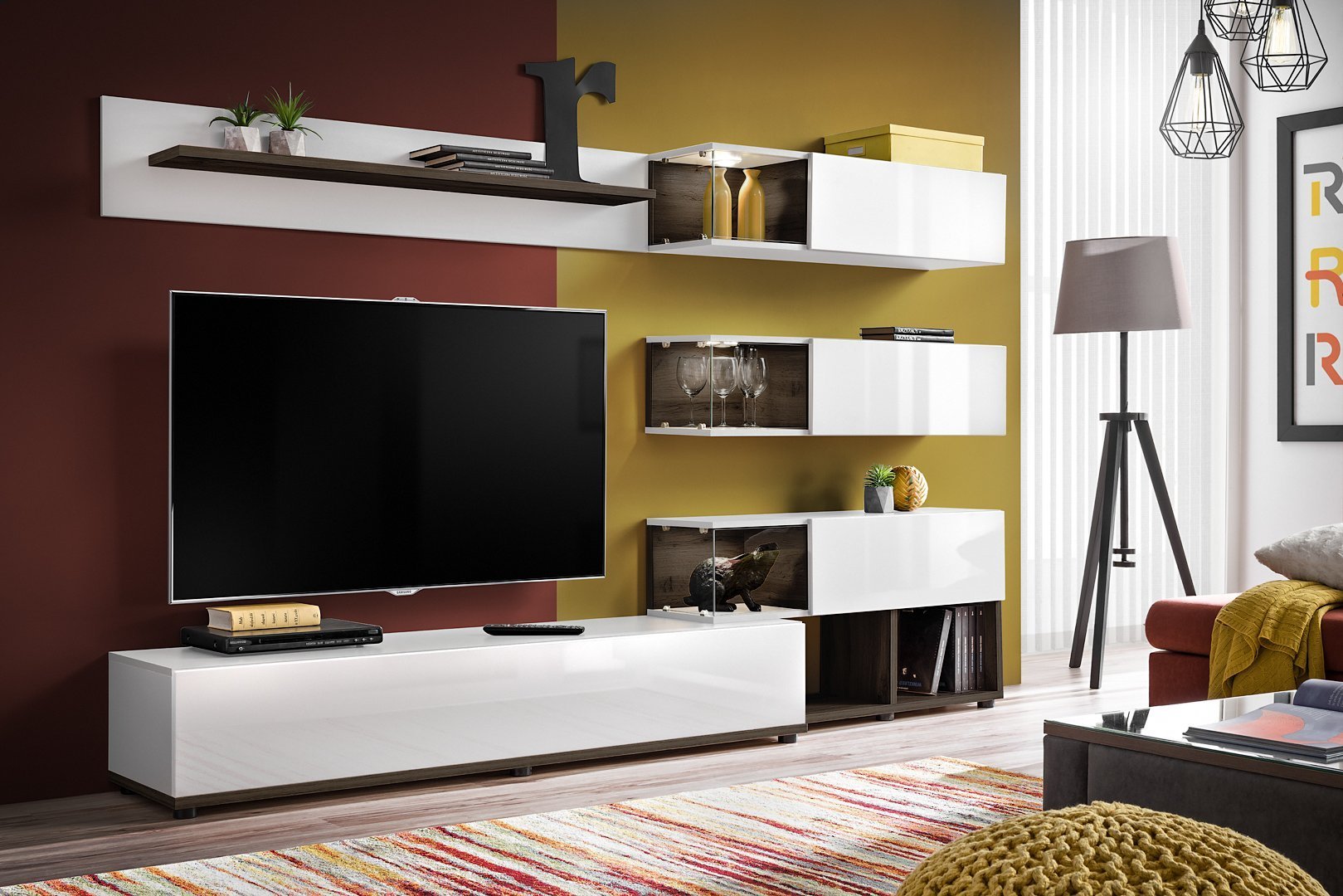 View Silk in White Gloss Entertainment Unit information