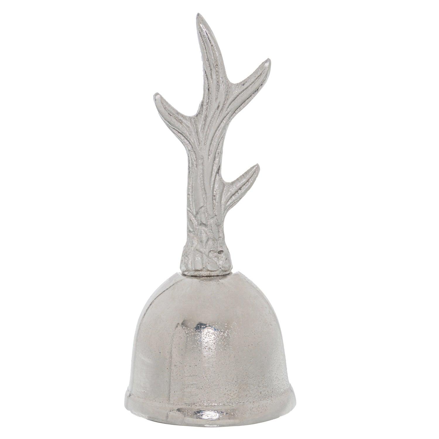 View Silver Antler Desk Bell information