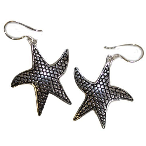 View Silver Earrings Star Fish information