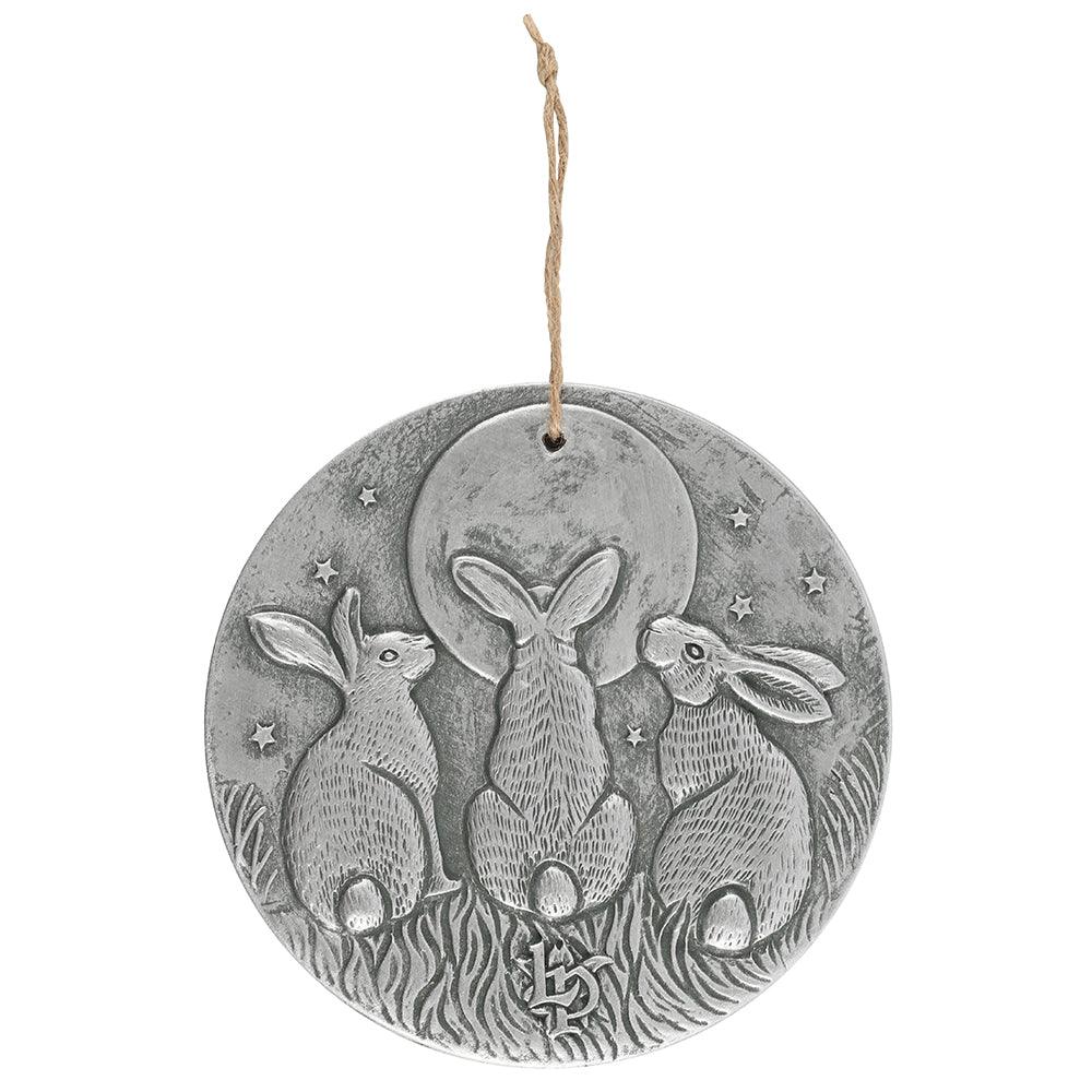 View Silver Effect Moon Shadows Plaque by Lisa Parker information