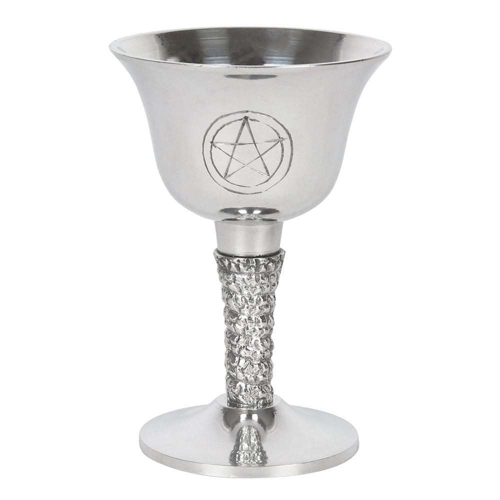 View Silver Metal Pentagram Chalice information