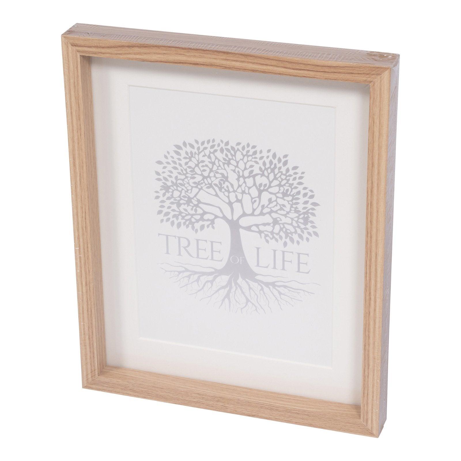 View Silver Tree Of Life Print 25cm information