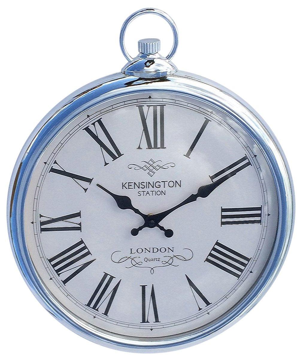 View Silver Wall Clock information