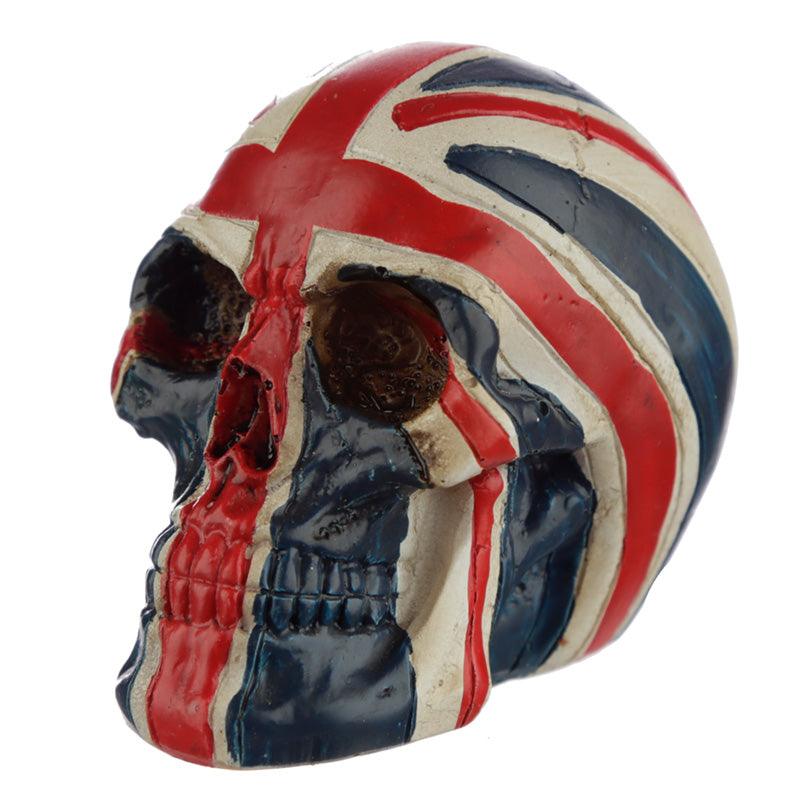 View Skull Union Jack Flag Head Ornament information