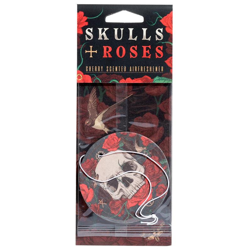 View Skulls and Roses Cherry Scented Air Freshener information