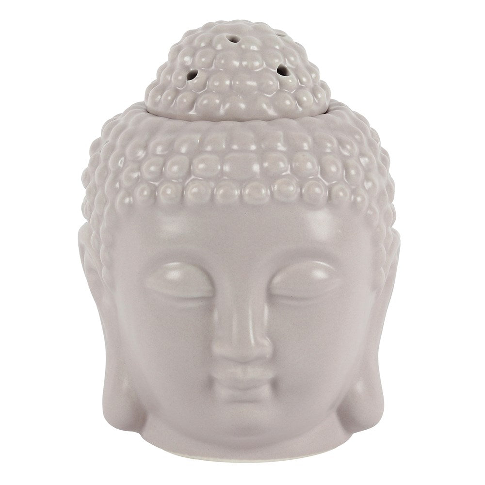 View Small Grey Buddha Head Oil Burner information