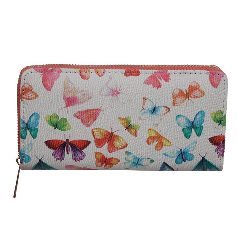 View Small Zip Around Wallet Butterfly House information