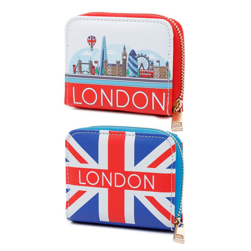 View Small Zip Around Wallet London Icons information