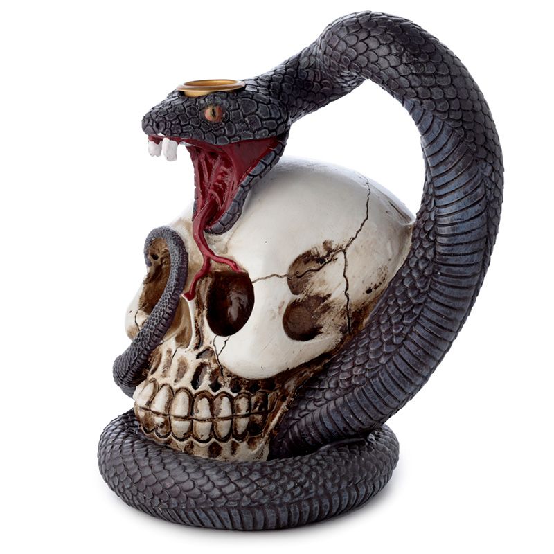 View Snake and Skull Backflow Incense Burner information