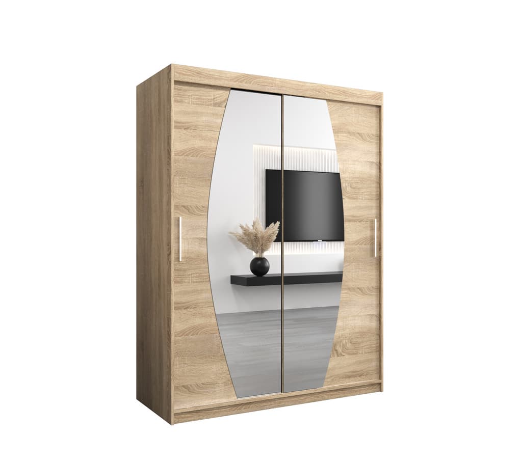 View Elypse Sliding Door Wardrobe 150cm Oak Sonoma 150cm information