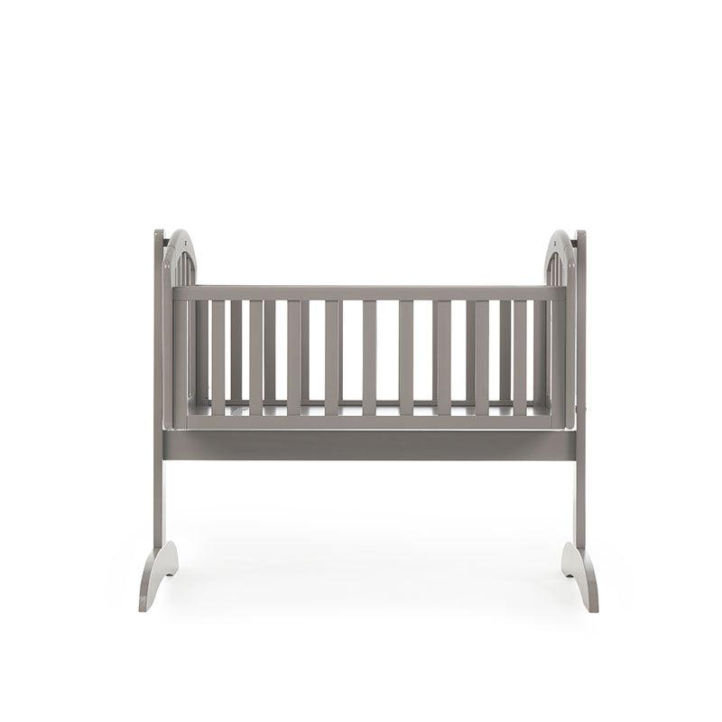 View Sophie Swinging Crib Taupe Grey information