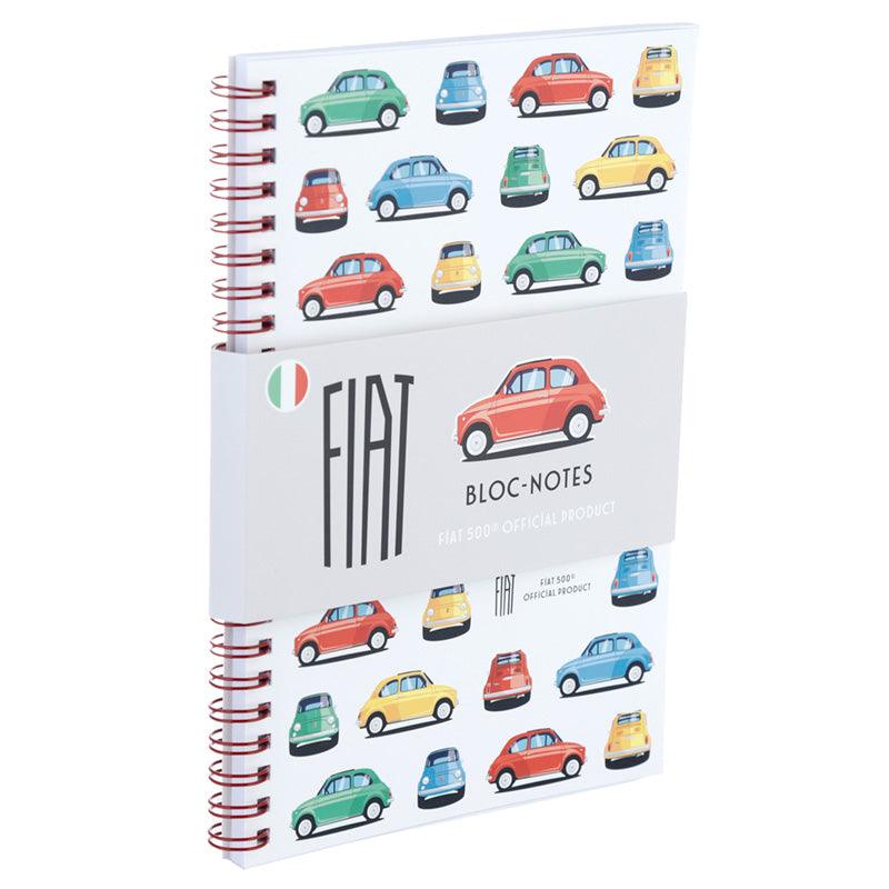 View Spiral Bound A5 Lined Notebook Retro Fiat 500 information