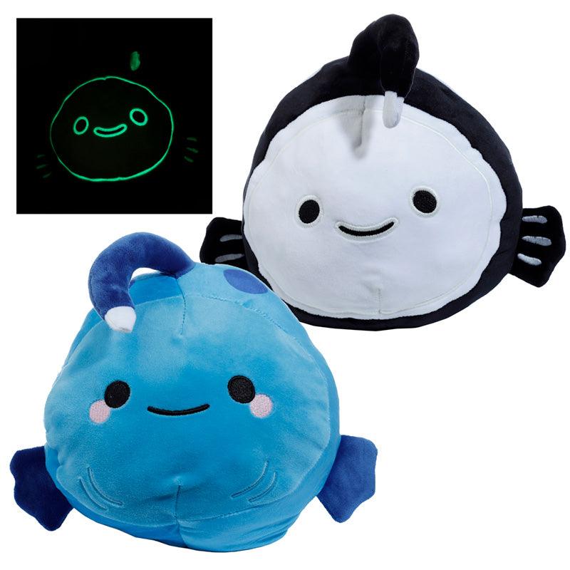 View Squidglys Cedric the Angler Fish Reversible Adoramals Glow in the Dark Plush Toy information