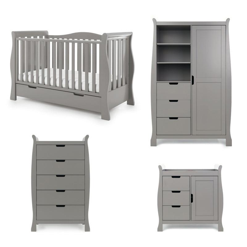 View Stamford Luxe 4 Piece Room Set Taupe Grey information