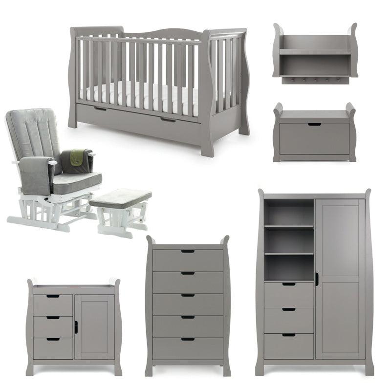 View Stamford Luxe 7 Piece Room Set Taupe Grey information