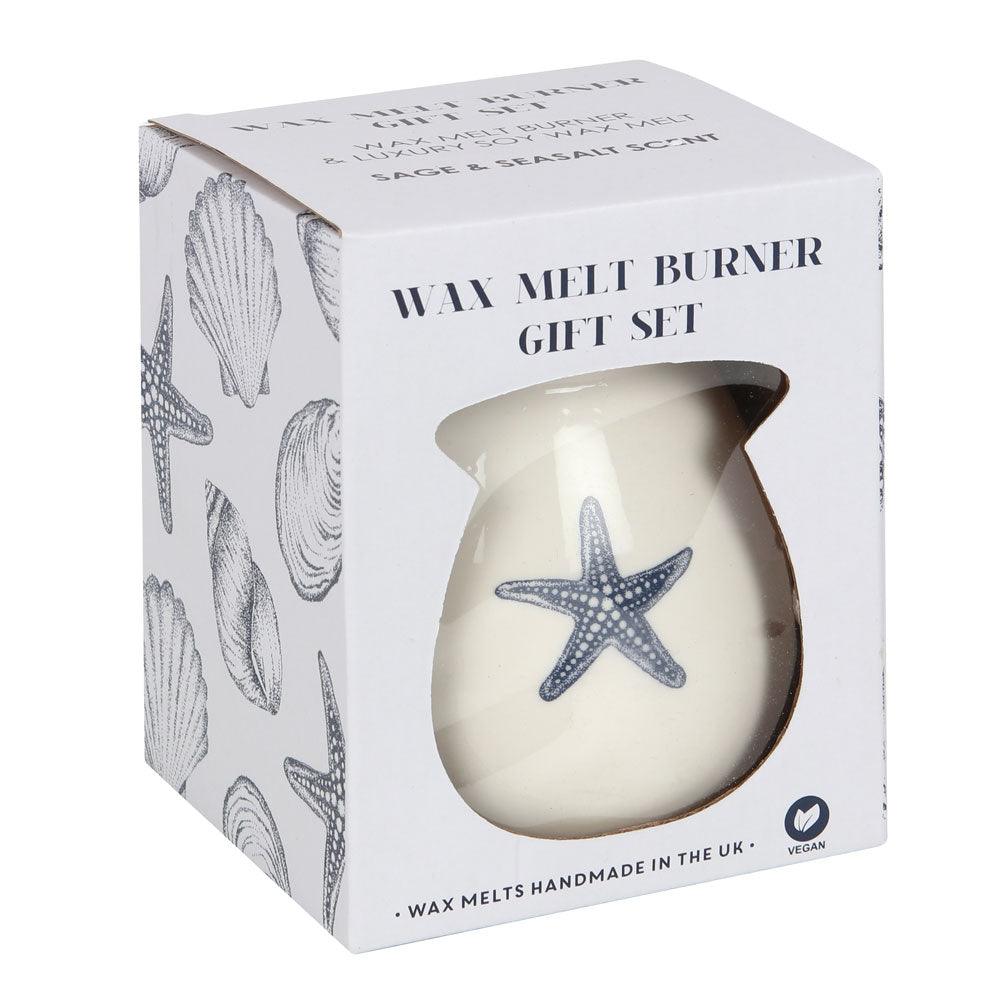 View Starfish Wax Melt Burner Gift Set information