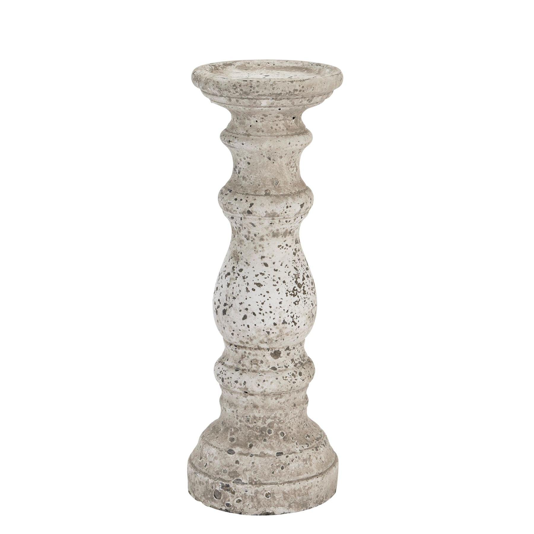 View Stone Ceramic Column Candle Holder information
