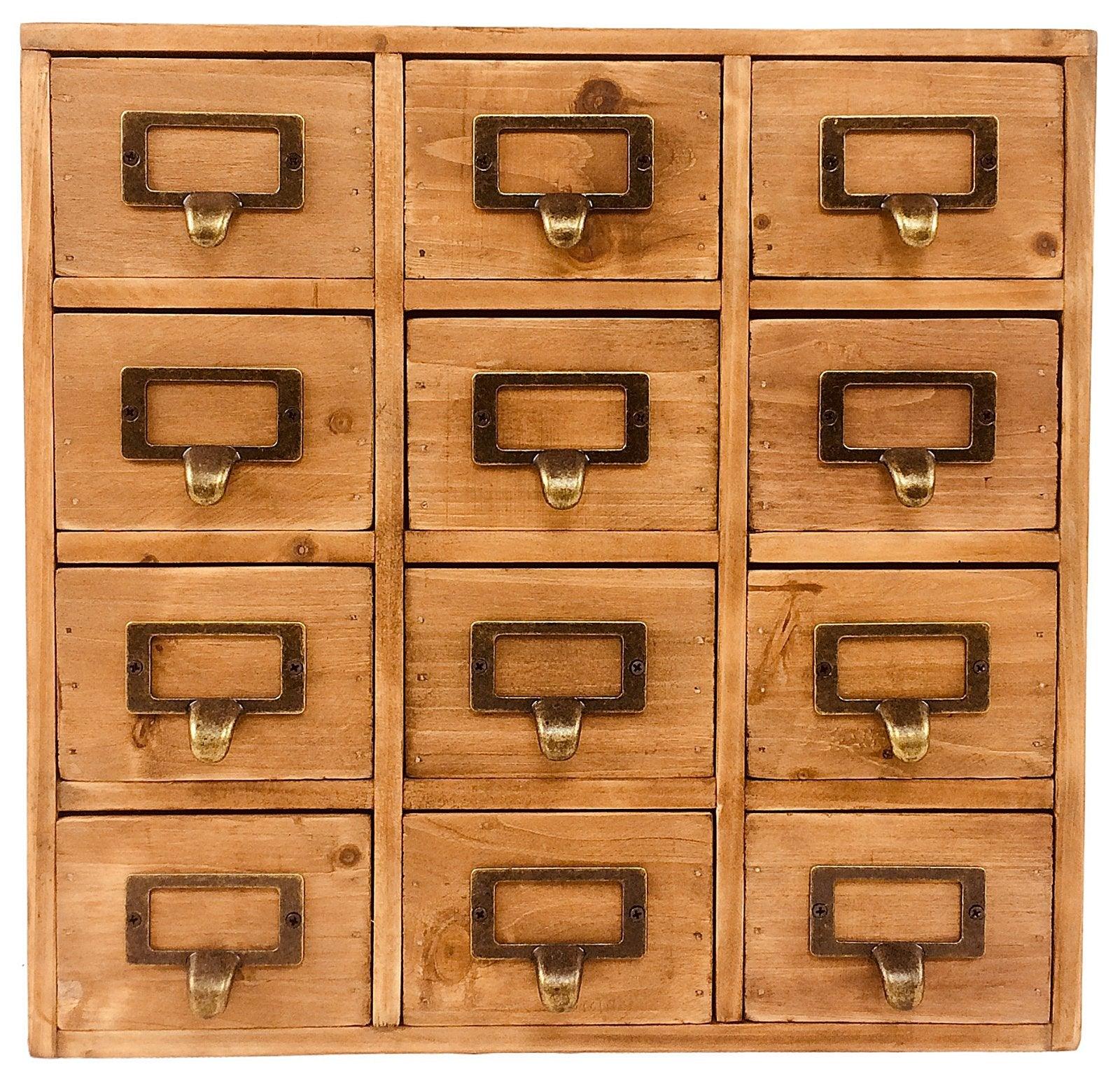 View Storage Drawers 12 drawers 35 x 15 x 34cm information